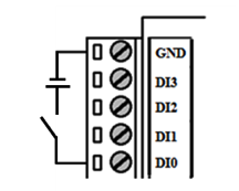 开关量输入接线图 开关量输入接线图