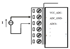 4-20mA模拟量输入接线示意图 4-20mA模拟量输入接线示意图
