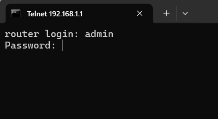 顺利获得命令行登录网关
